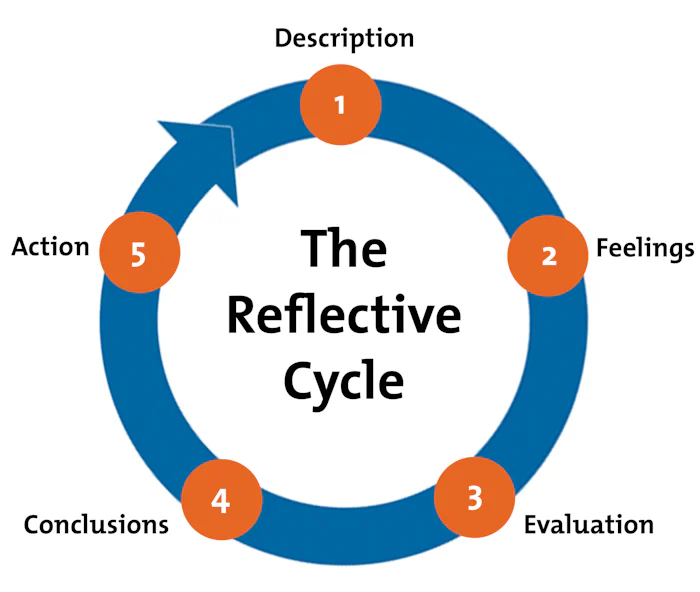 gibbs reflective cycle literature review