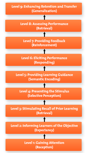 Gagne's Nine Levels of Learning - Training Your Team Effectively