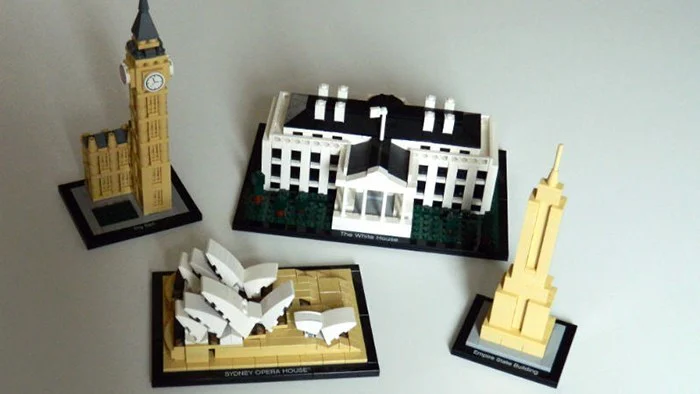 Lego famous buildings