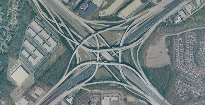 Spaghetti junction in Georgia